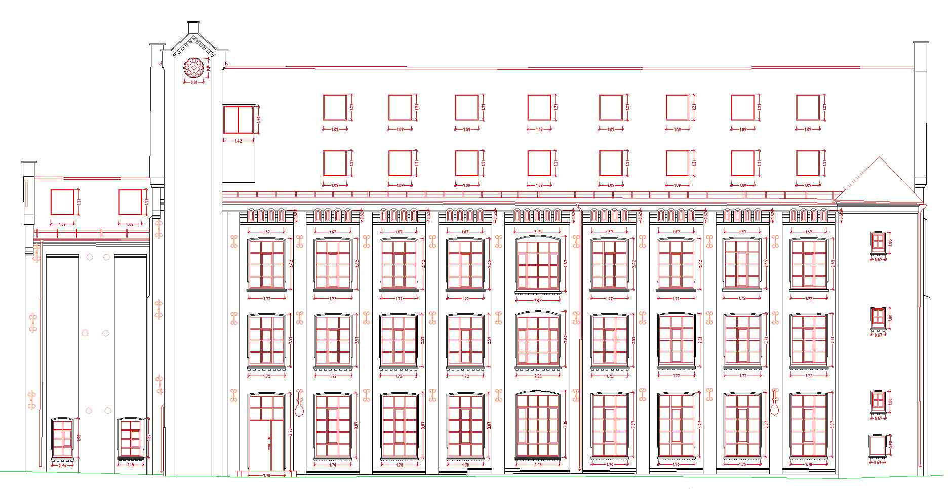 detailed illustration of a project using terrain modelling