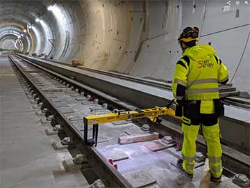 train line track measurements