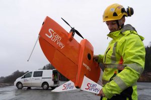 Drone service offered using one of the best Fixedwing drones in the industry, the Wingtra