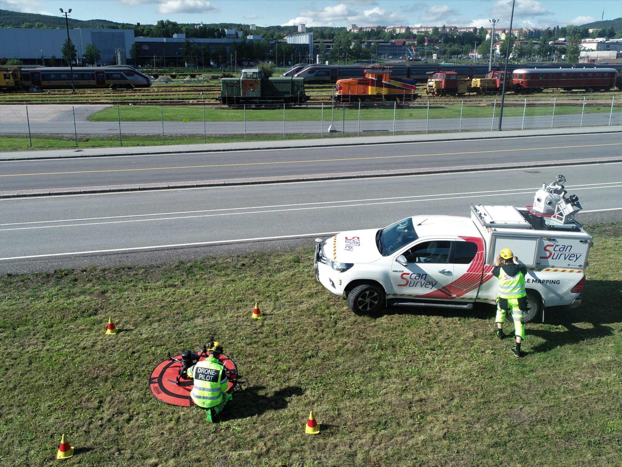 Dji m300 and Pegasus 2 mobile mapping